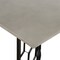 Armen Living Solange Concrete and Black Metal Rectangular Dining Table LCSODICCGR - alternate 6